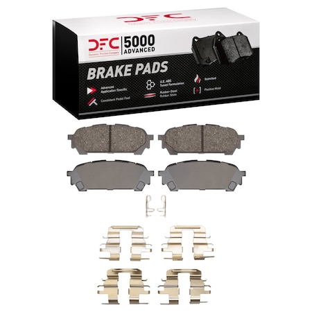 Dfc 5000 Advanced, Disc Brake Pad Set,  1551-1004-01