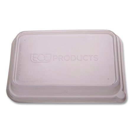 Eco-Products WorldView RPET Rectangular Lids, 5.84 x 8.76 x 1.37, Clear, Plastic, 400PK EP-SCRC24LID