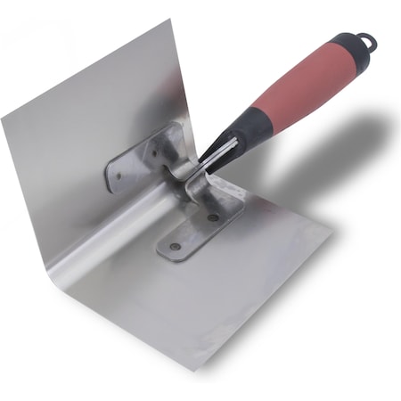 Marshalltown Drywall Corner Trowel, Bullnose Corner Trowel, Inside Corner Trowel, 5 x 3 1/2 inch Trowel 51D