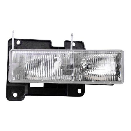 Disfrute Right Hand Headlamp Assembly Composite with Composite Headlamps for 1992-1994 Blazer DI1849528