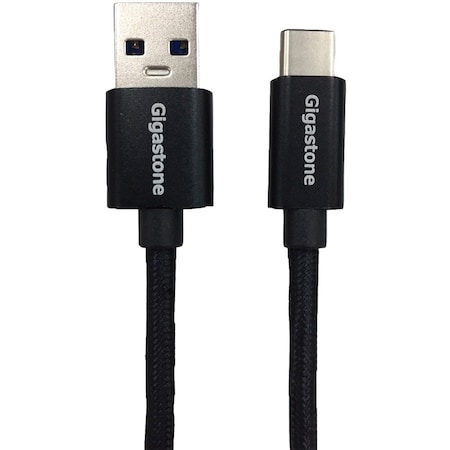 Gigastone GS-BC-6800B-R Charge & Sync USB-C to USB 3.1 Cable, 3.9ft GS-BC-6800B-R