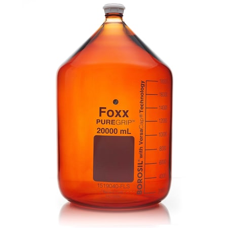 Foxx Life Sciences Vactrap2 Round, 2 L + 1 L, PP, RED BIN, 1/4" ID TUBING 305-2103-FLS
