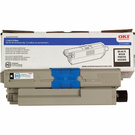 Royal Toner Toner For C330 44469801, Black, 3.5K Pages 44469801