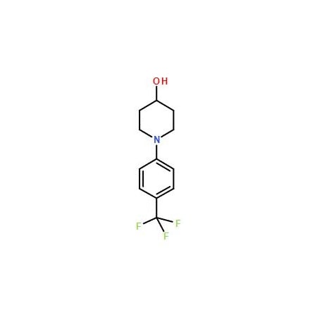 Ak Scientific 1-(4-Trifluoromethylphenyl)piperidin-4-ol (1g), CAS 681508-70-3 V0025-1g