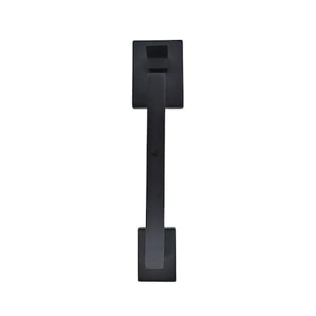 Baldwin Baldwin Minneapolis Sectional Right Hand Handleset Less Deadbolt Satin Black Finish 85390190ACRH
