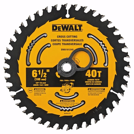 Dewalt 6-1/2" Circular Saw Blades DWA161240