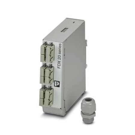 Phoenix Contact FOC-FDX20-PP-SCD6-MM DIN rail splice 1019686