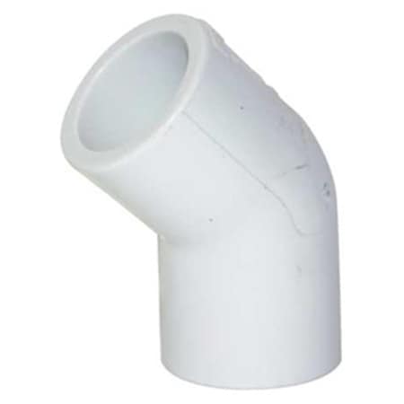 Spears Mfg PVC 45 Elbow SOC , 3 in. 417030