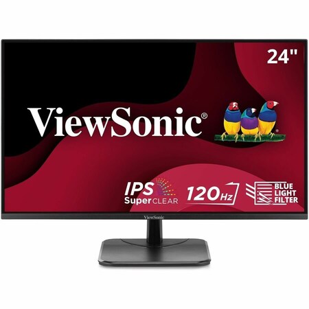 Viewsonic 24IN 1080P IPS MONITOR WITH ADAPTIVE SYNC, HDMI, DISPLAYPORT, AND VGA VA2456A-MHD