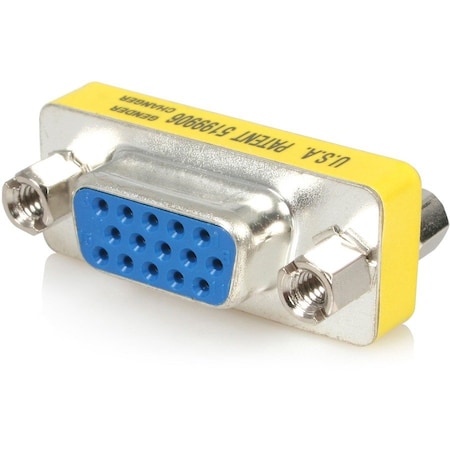 Startech.Com Slimline VGA HD15 Gender Changer-F/F GC15HSF