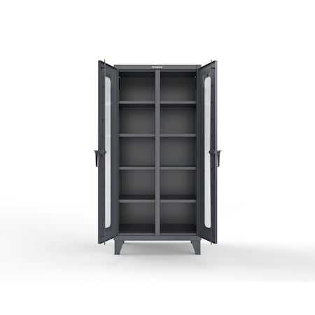 Strong Hold 12 GA Extreme Duty Clearview Double Shift Cabinet 36-DS-LD-248