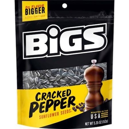Bigs 55035 Sunflower Seed, Black Pepper Flavor, 535 oz 529874
