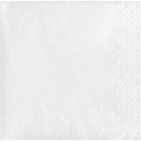 Creative Converting White Beverage Airlaid Napkins, 5"x5", 288PK 613272