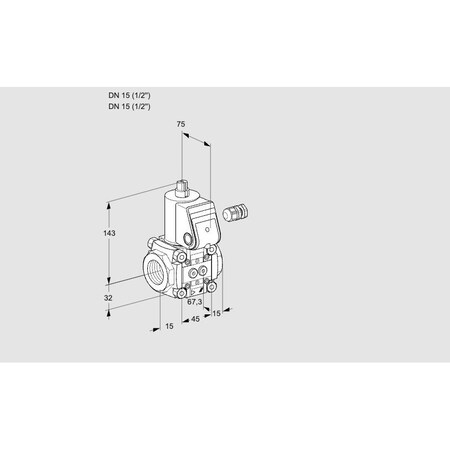 Honeywell Kromschroder VAS115R/NQ KS88001236