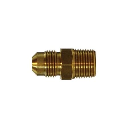 Midland Industries ADAPTER 5/8IN MALE FLARE 3/8IN MALE NPTF 10272