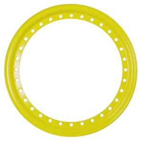 Aero Race Wheels 54-500019 13 in. Yellow Outer Beadlock Ring ARW54-500019