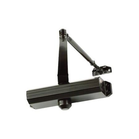 Falcon Lock-Allegion Medium Duty Surface Door Closer, Regular Arm with Parallel Arm Bracket, Dark Bronze Painted SC61A-RWPA 695