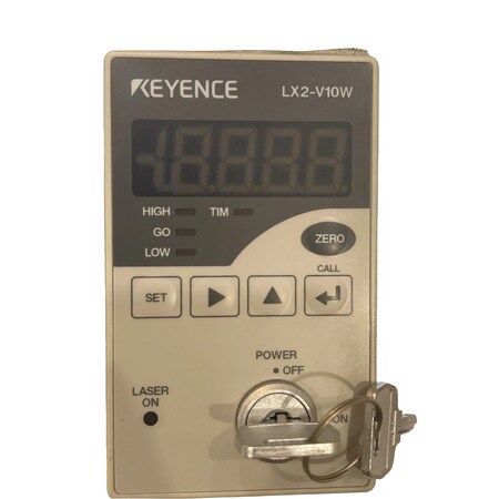 Keyence Optical Micrometer / Laser Micrometer, Amplifier Unit LX2-V10W