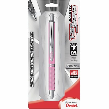 Pentel Pen, Energel, Alloy, Med BL407PBPA