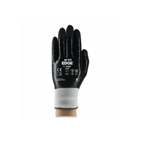 Edge 48-929 Cut and Oil Resistant Gloves, Size 12, Black, 12PK 012-48-929-120