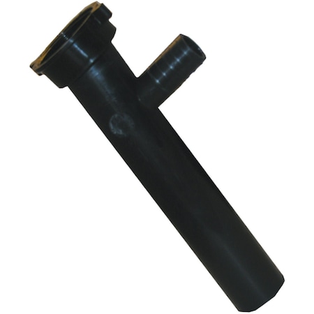 Westlake Pipe & Fittings 1-1/2'' ODx8'' L Black Dishwasher Tailpiece 3/1/4329