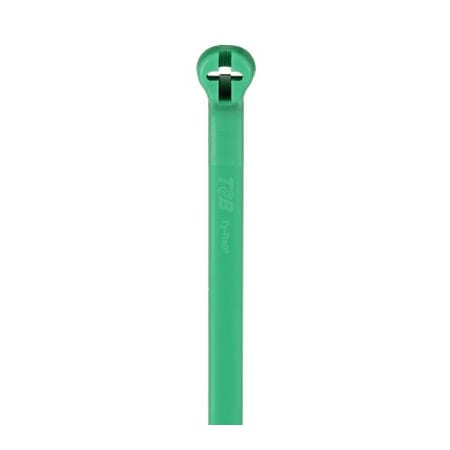 Abb CABLE TIE 50LB 7IN GREEN NYLON, 1000PK TY25M-5