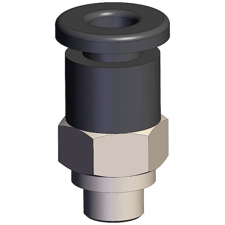Smc Push-Fit Fitting, Straight KAH04-M5