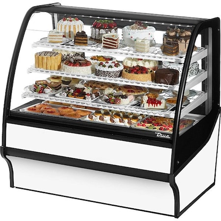 True Refrigeration Refrigerated Merchandiser, 49 1/8 in H TDM-R-48-GE/GE-W-W