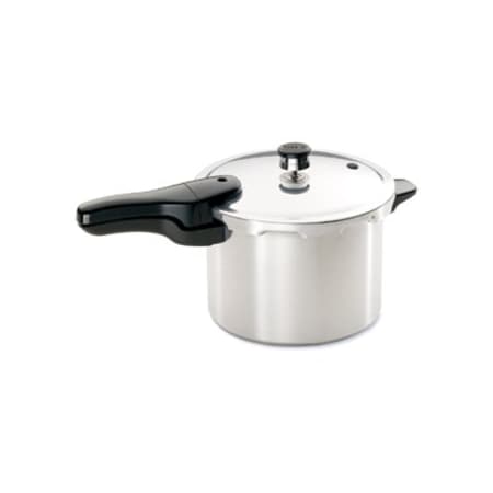 National Presto 01362 6 Quart Stainless Steel Pressure Cooker 1362