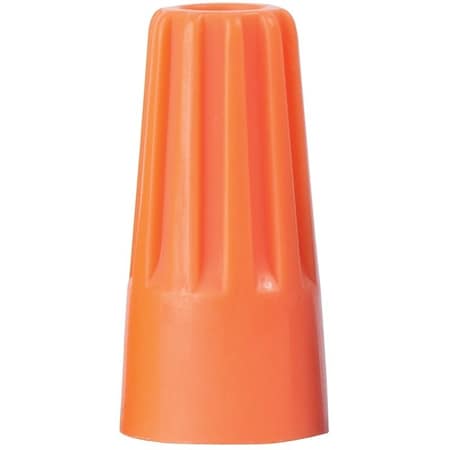 Gardner Bender Twist-On Wire Connector, Orange, Polypropylene Insulation, 1,000 V 25-003