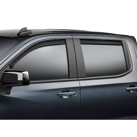 Weathertech Front and Rear Side Window Deflectors 82930IMB