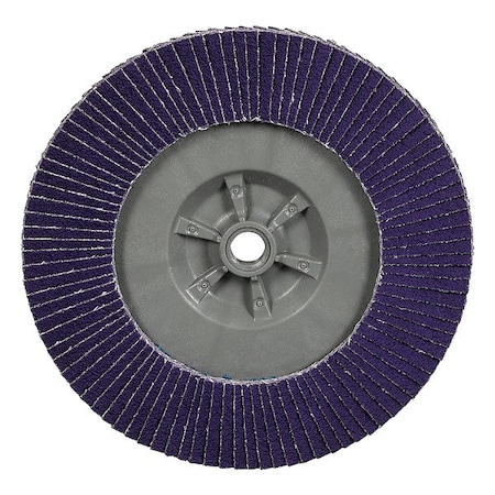 3M Cubitron Abrasive Flap Disc, Coated, Polyester, PK5 7100380338