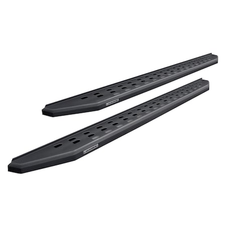 Newalthlete RB20 Running Boards Text Black Running Board for 15-18 F150-17-18 F150 Raptor, F250-F350 Super Crew NE925038