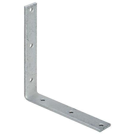 National Hardware 115BC Series Corner Brace, 8 in L, 1-1/4 in W, Galvanized Steel, 0.22 Thick Material N220-236