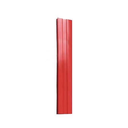 Stopout Circuit Breaker Lockout Rail, Red, 3/4"W KDD282