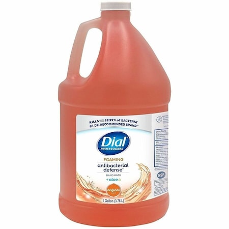 Dial Antibacterial Defense Foaming Handwash - Fresh Scent Scent - 1 gal - Pump Dispenser - Bacteria 2967027