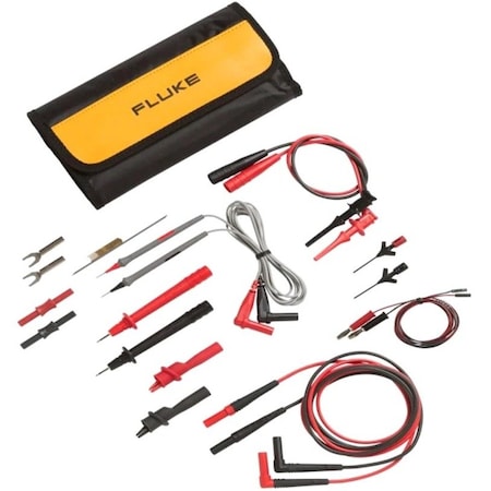 Fluke TestLeadKit, 1000V, 10A, PP, 47/8ft TLK287