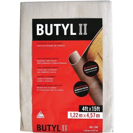 Triamco 85328 BUTYL II 4X15 LEAKPROOF CANVAS DROP CL 85328/16