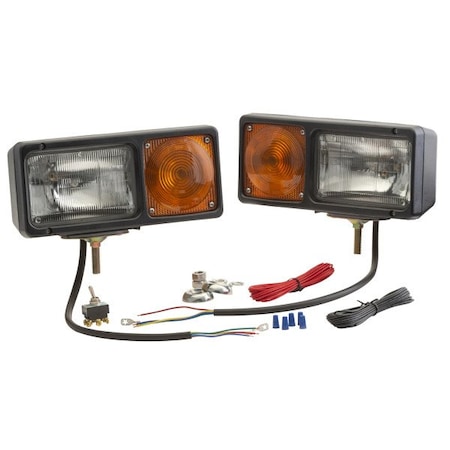 Grote Snow Plow Light - With Turn Signal and Parking Lights; 65 Watt Driving Light With H6546 Bulb/ 45 Wat 64261-4