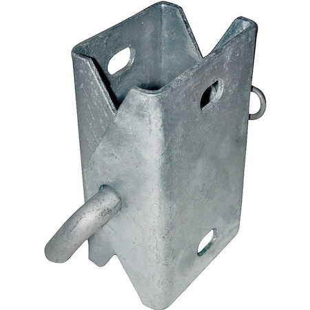 Multinautic Connector Hinge, Galvanized Steel, For: Stationary Dock with 10 000 Series Back Plates or Corners 10004