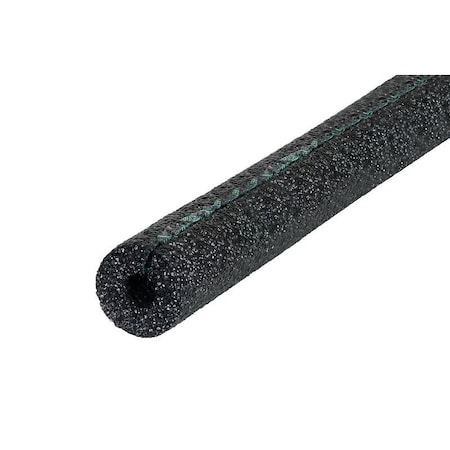 M-D Building Products Self-Sealing Tube Pipe Insulation, 6 ft L, Polyethylene, Black, 5/8 in Pipe 50215