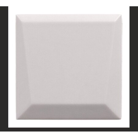 Andova Tiles SAMPLE-Sakari-Oren 4-in. 3D Beveled Matte Ceramic Wall Tile SAM-ANDSAKO1384