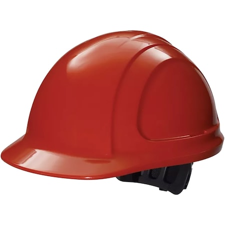 North Type I, Cap Style Hard Hat w/HDPE Shell, 4-Point Textile Suspension and Wheel Ratchet Adj. N10R150000