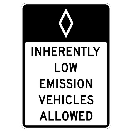 Sign Solutions Usa Traffic Sign, 30 in Width, Aluminum Sign, Vertical Rectangle DUS06DWT3042R3-10a