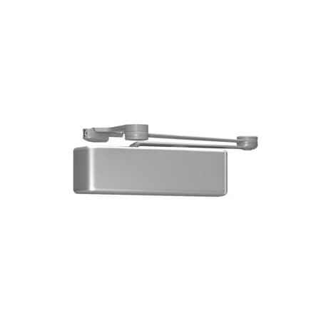 Lcn Closers XP Heavy Duty Door Closer, Surface Mount, Spring Hold Open Cush-N-Stop Arm, 689/AL 4040XP-SHCUSH-AL