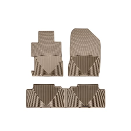 Weathertech Tan, Front and Rear All Weather Floor Mats WTHT065149