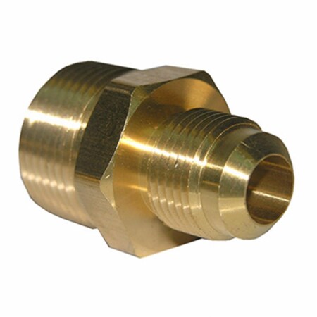 Dendesigns 0.5 x 0.75 in. Male Pipe Brass Adapter DE572688