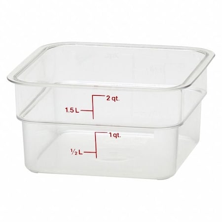 Cambro Food Storage Containers, PK 6 CA2SFSCW135