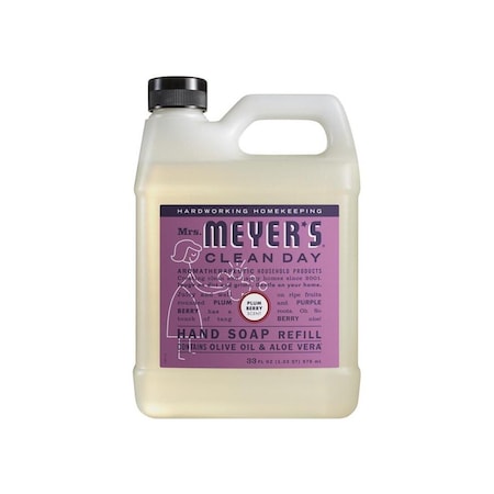 Mrs. Meyers Clean Day Hand Soap Refill Clean Day Plum Berry Scent 33 oz 11337