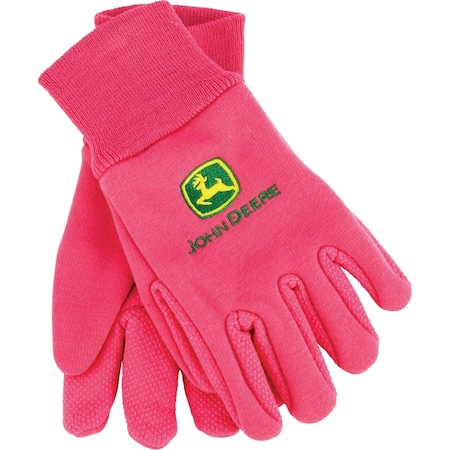 John Deere Youth Jersey Glove Pink JD10003-Y